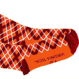 Virginia Tech Sunrise on the Drillfield Socks